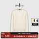 比音勒芬【活力棉】春秋季男士休閑上衣簡(jiǎn)約個(gè)性刺繡字母圓領(lǐng)長(cháng)袖T恤百搭 38米色 L