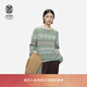 ERDOS【秀場(chǎng)同系列】【初絨】25秋冬圓領(lǐng)虛提費爾島復古女套衫羊絨衫 晨霧綠 M 165/84A