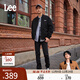 Lee【張凌赫代言】中腰錐形日常顯瘦經(jīng)典五袋款男牛仔褲休閑潮流 黑色(731舒適錐形版型） 32 (140-150斤可選)