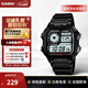 卡西歐（CASIO）手表小方塊 休閑鋼帶防水小銀表AE1200學(xué)生男士手表電子表日韓表 AE-1200WH-1AVDF