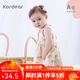 Kordear嬰兒裙子夏裝女寶寶洋氣背心裙純棉連衣裙女童夏天 元氣桃桃 90 cm