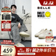 百麗[張凌赫同款]SMILEY聯(lián)名涂鴉小白鞋男25新款厚底休閑板鞋8WZ01CM5 【張凌赫同款】米白/黑（男款） 40 (250mm)