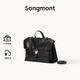 Songmont山下有松山行隨游雙肩包無(wú)性別通勤斜挎公文包【新年禮物】 煙墨黑 現貨