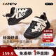 卡特兔男童運動(dòng)鞋冬季童鞋兒童跑步鞋女童籃球鞋加絨保暖童鞋子X(jué)4DF024