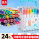 晨光(M&G)文具24色可水洗印章頭小熊學(xué)生水彩筆兒童繪畫(huà)涂鴉畫(huà)筆安全生日禮物藍色款ACP901W7