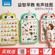 樂(lè )樂(lè )魚(yú)（leleyu）熊貓有聲掛圖早教學(xué)習機兒童玩具寶寶識字表墻貼男孩女孩生日禮物
