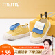 M1&M2西班牙童鞋兒童帆布鞋校園鞋春秋季男童女童室內鞋透氣防磨軟底鞋 黃色 27 適合腳長(cháng)15.5~16cm
