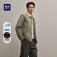 海瀾之家?jiàn)A克男燈芯絨翻毛領(lǐng)厚款外套男冬季HWJAD4J192A 卡其花紋K2 XL 180/96A 推薦151~164斤