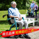 Freelght荷蘭Rollz二合一輪椅助行器老年人手推車(chē)可推可坐輕便折疊代步車(chē) [藍色]整車(chē)14.9kg-送拐杖架