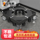 七角板洗衣機底座 支架可移動(dòng)萬(wàn)向輪滾筒波輪防滑防震腳墊增高托架冰箱滑輪底架多品牌通用8J4S