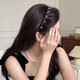 奇美拉（CHIMERA）輕奢發(fā)箍女蓬松高顱頂波浪發(fā)卡洗臉壓發(fā)捆頭箍女新年禮物