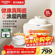 歐德米亞（oudemiya）無(wú)涂層陶瓷內膽電飯煲4-10人家用大容量0涂層養生智能預約定時(shí)全自動(dòng)煲湯煲仔飯煮粥多功能電飯鍋 白色0涂層【大容量】 5L