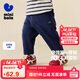迷你巴拉【不易變形】男女童褲子兒童彈力長(cháng)褲針織錐形長(cháng)褲2025秋新品
