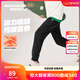 Skechers斯凱奇兒童休閑運動(dòng)褲秋冬童裝衛褲男女加絨保暖舒適褲子L425K117 加絨/碳黑/0018 170