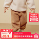 迷你巴拉巴拉男童女童仿羊羔毛休閑褲寶寶毛絨兒童長(cháng)褲【貓絨絨】
