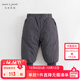 MARC&JANIE【三防加絨】馬克珍妮冬裝男女童夾棉保暖棉褲兒童褲子241539
