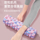 森博倫泡沫軸滾軸瘦腿肌肉放松按摩滾筒筋膜滾輪家用瑜伽器材 迷彩空【45*14】