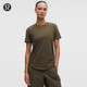 lululemon丨Love 女士圓領(lǐng) T 恤 LW3EYDS 橄欖綠棕 S /6
