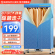 艾美特（AIRMATE）干衣機烘干機家用布罩類(lèi)雙層大容量柜式干衣智能定時(shí)機嬰兒衣物內衣烘干30斤承重防水阻燃主機 柔烘干 1200W大功率 3H定時(shí) 470L HG12-K5