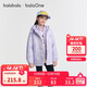 巴拉巴拉balaOne兒童棉服女童外套2件套2025秋冬裝防潑水保暖209425106001