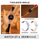 華為（HUAWEI）【黑色小天鵝】手表WATCH GT6手表新款gt6藍牙通話(huà)電話(huà)腕表運動(dòng)男女手表智能手表 【黑天鵝四葉草】流光紫+黑色銀扣四葉草+天芒星星皮 官方標配
