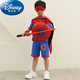 迪士尼（Disney）六一兒童演出服裝男童蜘蛛俠套裝幼兒園cosplay化妝舞會(huì )角色新款 130碼【適合113-122厘米穿】 衣服+褲子【無(wú)配件】