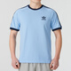 阿迪達斯（adidas）三葉草男裝女裝 2025夏季新款時(shí)尚情侶圓領(lǐng)短袖T恤修身休閑運動(dòng)服 JN7018 L