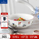 德國唯寶（Villeroy&Boch）小花園系列 進(jìn)口精細餐具瓷器 歐式餐盤(pán) 家用餐盤(pán)碗精細瓷器 面碗 500ml