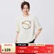 彪馬（PUMA）純棉透氣寬松短袖T恤男女款新款夏季休閑上衣 680274 棉麻本色-99 M (175/96A)