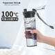 特百惠（Tupperware）晶彩MAX塑料杯600ml 男女士學(xué)生夏季運動(dòng)水杯子戶(hù)外大容量 高級灰