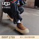 UGG王一博同款秋季新款男女同款雪地靴1174196CWTC|栗色/灰白色38