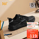 361°運動(dòng)鞋男秋冬季革面增高厚底休閑通勤老爹跑步鞋子男672446727-3