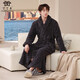丁丁羊2025新品珊瑚絨秋冬男款睡袍長(cháng)款加厚秋冬大浴袍保暖法蘭絨家居服
