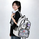 Edison愛(ài)迪生中學(xué)生書(shū)包二次元吧唧谷子痛包高顏值ins風(fēng)高中雙肩包W50-2