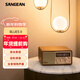山進(jìn)（SANGEAN）BLUES II 布魯斯桌面復古無(wú)線(xiàn)藍牙音箱低音炮木質(zhì)箱體小音響高端禮物半導體收音機