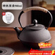 八千行鑄鐵茶壺圍爐煮茶壺器具戶(hù)外燒水壺可明火鐵質(zhì)功夫茶具電陶爐茶壺