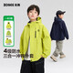 左西童裝兒童沖鋒外套2026新款男童防水戶(hù)外服春裝上衣潮 黃綠色 150