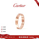 卡地亞（Cartier）LOVE系列 18K玫瑰金色窄版LOVE戒指單枚 B4085200-53