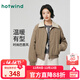 熱風(fēng)（Hotwind）【商場(chǎng)同款】女士夾克棉衣2025年冬季新款潮流翻領(lǐng)巴恩風(fēng)外套上衣 16淺棕 M