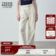 Teenie Weenie小熊女裝秋季簡(jiǎn)約休閑松弛闊腿褲長(cháng)褲時(shí)尚韓版寬松褲 白色 L (170)
