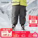 巴拉巴拉balaOne童裝寶寶羽絨褲男童工裝褲冬季2025長(cháng)褲三防208425108102
