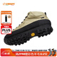 CRISPI【經(jīng)典款】意大利戶(hù)外登山鞋男秋冬中幫防水徒步鞋女MONACO GTX 卡其色（偏綠）8009903 40