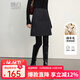 晚白【新品】小個(gè)子短款羊毛半身裙2025冬款高級感百搭顯瘦毛呢短裙 深灰色 M