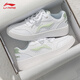 李寧（LI-NING）經(jīng)典休閑鞋防滑耐磨板鞋潮流小白鞋舒適百搭柔軟運動(dòng)低幫鞋子女