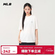 MLB男女短袖T恤潮流百搭純色休閑25秋季新款時(shí)尚3ATSB5053-50IVS-L