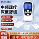 LUCYLEE理療儀智能脈沖多功能按摩全身經(jīng)絡(luò )理療頸椎腰背部針灸專(zhuān)用 脈沖電療全身按摩儀+4電極貼片 白色