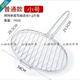 烤魚(yú)夾燒烤網(wǎng)夾子不銹鋼燒烤拍子夾板網(wǎng)燒烤配件 雙層烤網(wǎng) 烤菜夾 標準款小號（單面彎）烤1-2斤魚(yú)