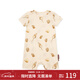 Milkbarn嬰兒連體衣服男女寶寶夏季短袖哈衣新生兒爬爬服 甜夢(mèng)貝殼 90cm (18-24m)
