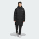 阿迪達斯（adidas）男 LINEAR MID LENGTH DOWN JACKET 羽絨服 KQ5514 黑色 XL