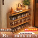 安爾雅鞋架學(xué)生桌下多層家用鞋子收納架簡(jiǎn)易楠竹出租房小型置物鞋柜